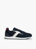 Μπλε Sneakers Με Μίξη Υφών Και Λογότυπο  Άνδρες