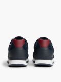 Μπλε Sneakers Με Μίξη Υφών Και Λογότυπο  Άνδρες