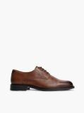 Brown Leather Derby Shoes  Men