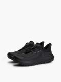 Black Outdoor Jacquard Knit Sneakers  Men