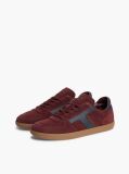 Κόκκινο Σουέτ Sneakers Με Υφασμάτινα Πάνελ  Άνδρες