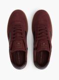 Κόκκινο Σουέτ Sneakers Με Υφασμάτινα Πάνελ  Άνδρες