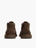 Brown Suede Flag Plaque Chukka Boots  Men
