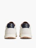 Μπεζ Δερμάτινα Sneakers Με Μίξη Υφών  Άνδρες