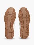 Μπεζ Δερμάτινα Sneakers Με Μίξη Υφών  Άνδρες