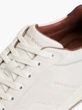 Μπεζ Δερμάτινα Sneakers Με Μίξη Υφών  Άνδρες
