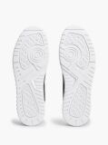 Μπλε Δερμάτινα Sneakers Basketball Με Global Ριγέ Λεπτομέρεια  Άνδρες