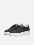 Μαύρο TH Monogram Sneakers Με Chunky Σόλα  Γυναίκες