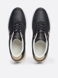 Μαύρο TH Monogram Sneakers Με Chunky Σόλα  Γυναίκες