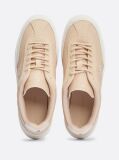 Pink Heritage Suede Court Trainers  Women