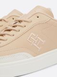 Pink Heritage Suede Court Trainers  Women