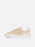 Pink Heritage Suede Court Trainers  Women