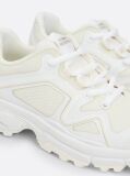 Άσπρο Sneakers Με Τρακτερωτή Σόλα  Γυναίκες