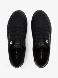 Black Contrast Trim Trainers  Women