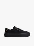 Black Contrast Trim Trainers  Women