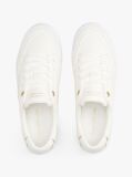Beige Contrast Trim Trainers  Women