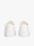 Beige Contrast Trim Trainers  Women