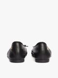 Black TH Monogram Leather Ballerinas  Women
