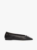 Black TH Monogram Leather Ballerinas  Women