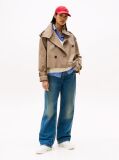 Multi Leather Mixed Texture Trainers  Women
