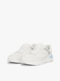 Multi Leather Mixed Texture Trainers  Women