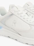 Multi Leather Mixed Texture Trainers  Women