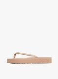 Pink Elevated Chic Beach Flip-Flops  Women