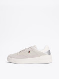 Γκρι Sneakers Με Μεταλιζέ Πάνελ  Γυναίκες