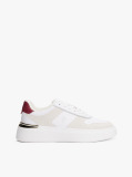 Άσπρο Sneakers Με Μίξη Υφών  Γυναίκες