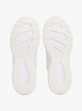 White Mixed Texture Runner Trainers  Women