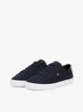 Μπλε Sneakers Από Canvas Με Μεταλλική Λεπτομέρεια  Γυναίκες