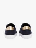 Μπλε Sneakers Από Canvas Με Μεταλλική Λεπτομέρεια  Γυναίκες