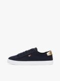 Μπλε Sneakers Από Canvas Με Μεταλλική Λεπτομέρεια  Γυναίκες
