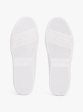 White Leather Colour Pop Court Trainers  Women