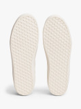 Μπεζ Δερμάτινα Sneakers Με Chunky Σόλα  Γυναίκες