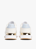 Multi Leather Gold-Tone Trim Fine Cleat Trainers  Women