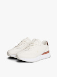 Άσπρο Δερμάτινα Sneakers Με Χρυσές Λεπτομέρειες  Γυναίκες