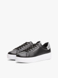 Multi Δερμάτινα Sneakers Σε Στιλ Πλατφόρμας Με Μεταλιζέ Λεπτομέρεια  Γυναίκες
