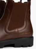 Brown Leather Chelsea Boots  Women