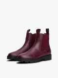 Brown Leather Chelsea Boots  Women