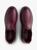 Brown Leather Chelsea Boots  Women