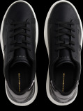 Black Chic Platform Sneaker Gold  Women