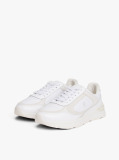 Άσπρο Δερμάτινα TH Monogram Sneakers  Γυναίκες