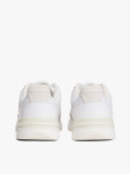 Άσπρο Δερμάτινα TH Monogram Sneakers  Γυναίκες