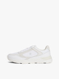 Άσπρο Δερμάτινα TH Monogram Sneakers  Γυναίκες