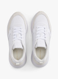 Άσπρο Δερμάτινα Chunky Sneakers  Γυναίκες