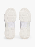 Άσπρο Δερμάτινα Chunky Sneakers  Γυναίκες