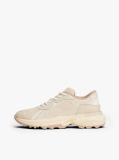Beige Leather TH Monogram Cleat Trainers  Women