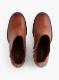 Καφέ Δερμάτινα TH Monogram Horsebit Μποτάκια  Γυναίκες