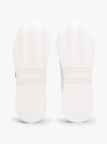 White Leather TH Monogram Plaque Trainers  Women